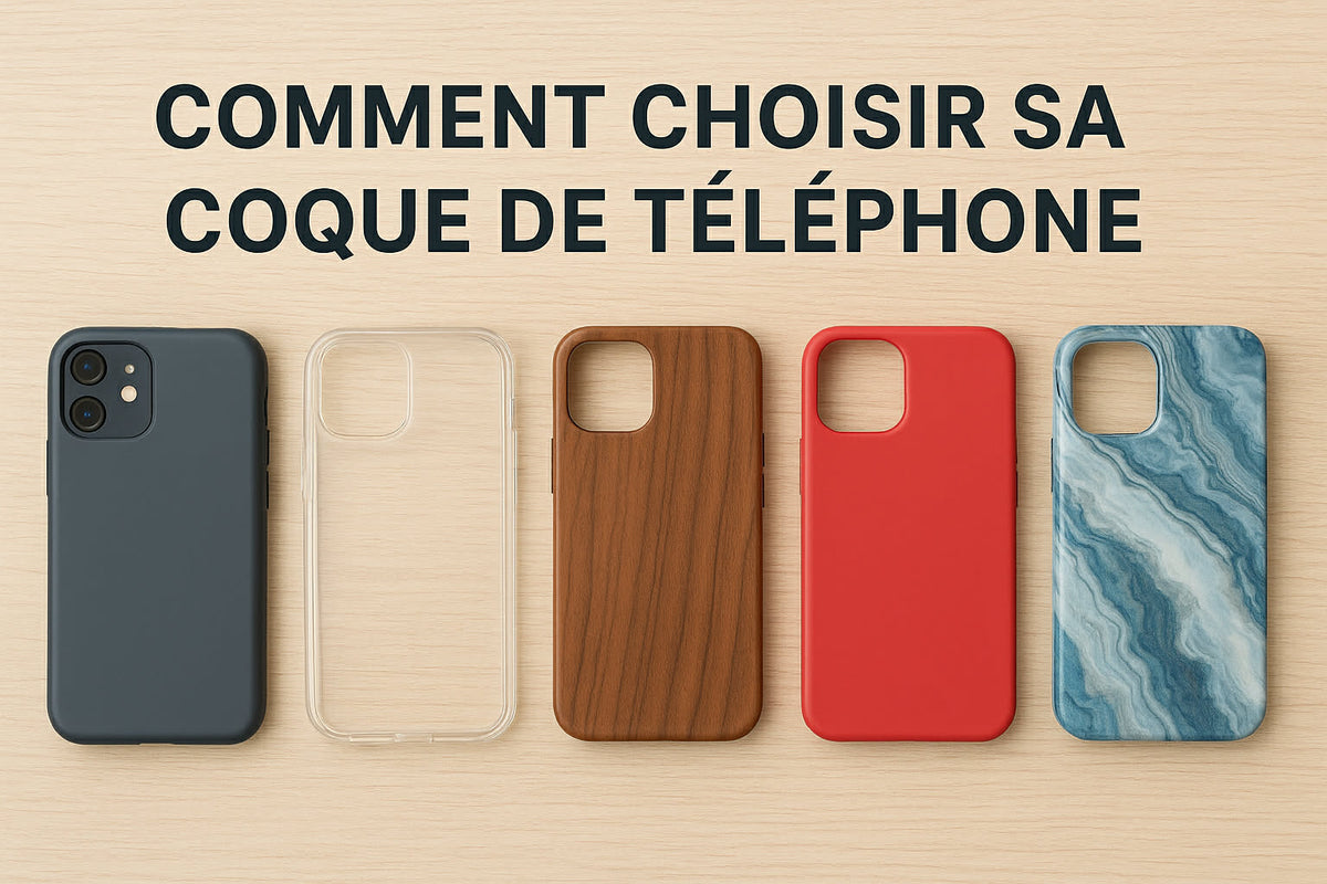 différents types de coques de téléphone pour choisir la protection adaptée à ses besoins