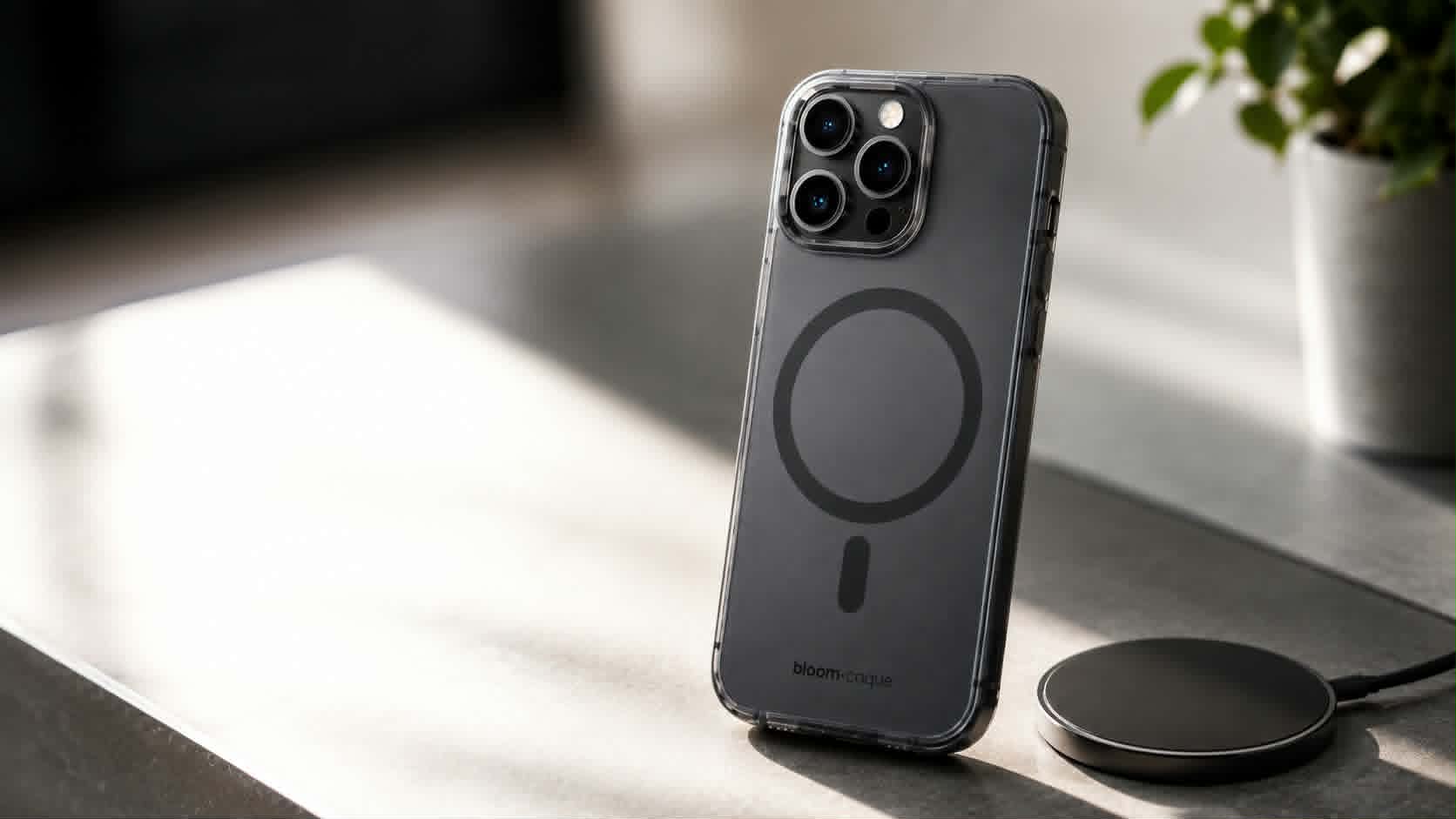 coque MagSafe pour iphone avec technologie magnétique intégrée