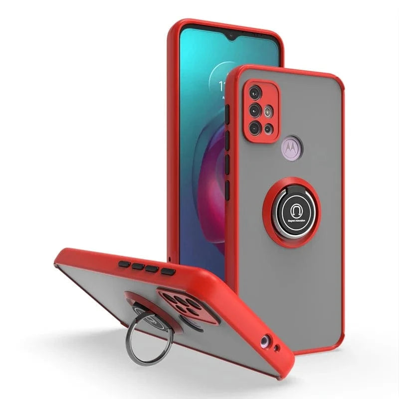 Coque antichoc anneau magnétique Motorola Moto G