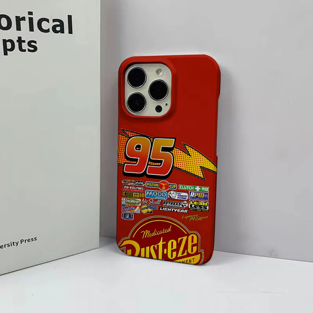 Coque iPhone Cars Flash McQueen 95