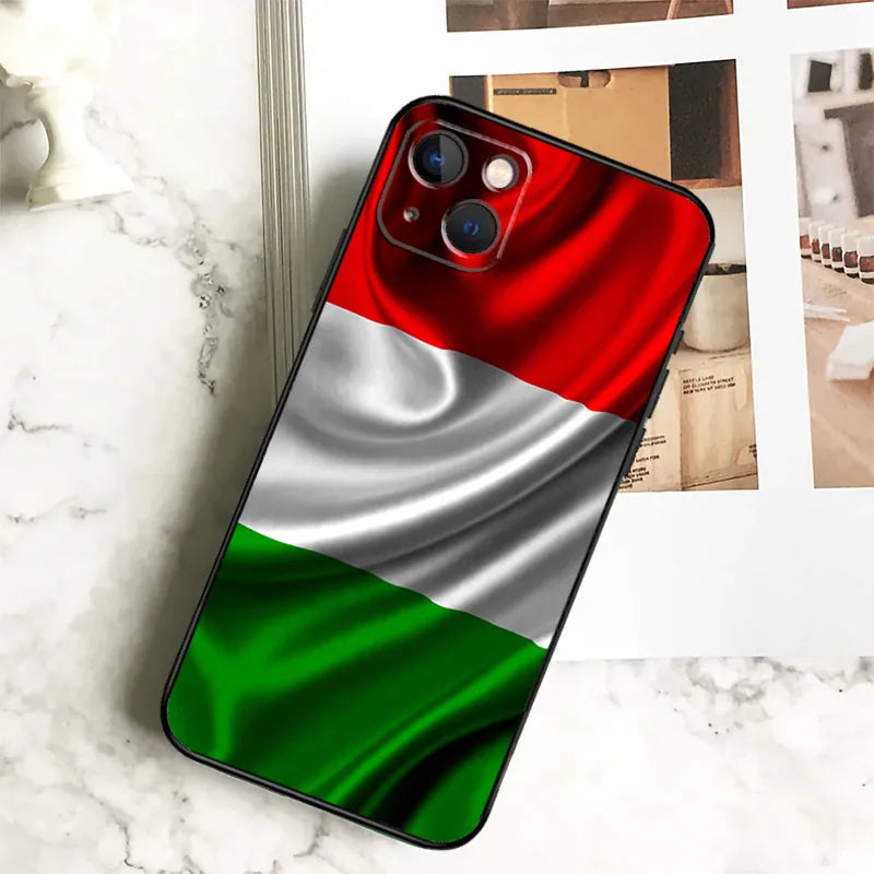 Coque iPhone drapeau italien
