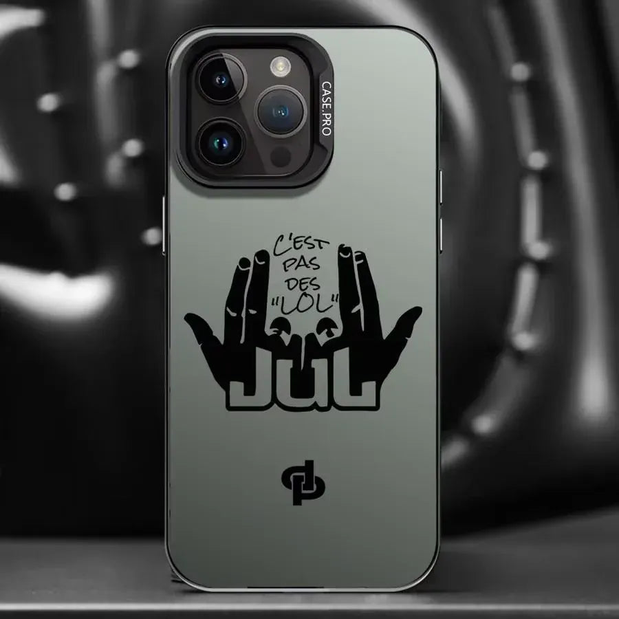 Coque iPhone JuL C'est pas des lol