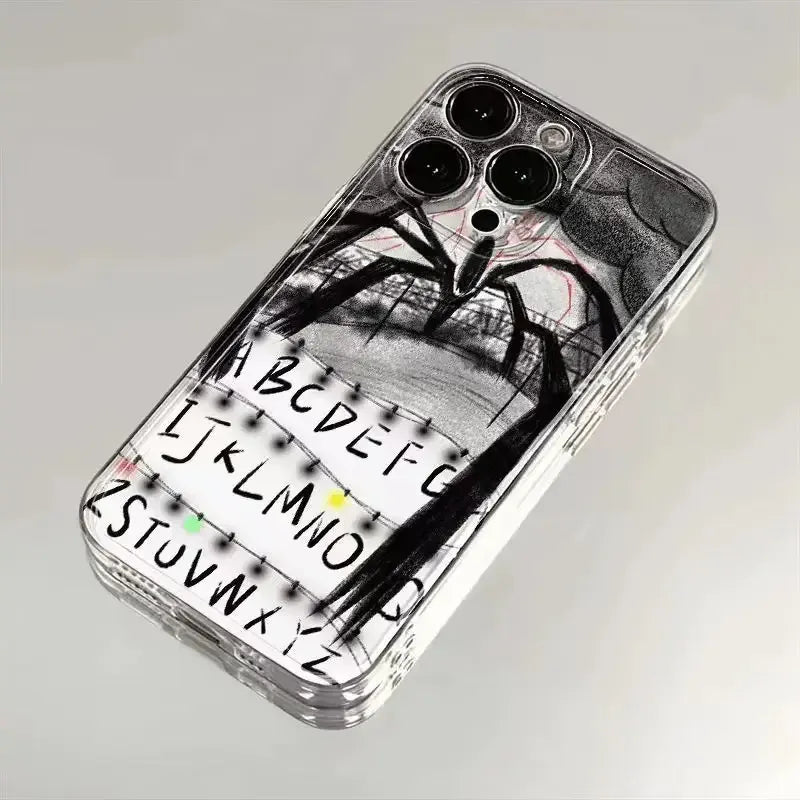 Coque iPhone Stranger Things alphabet