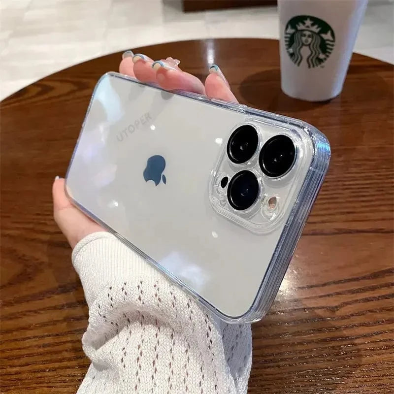 Coque iPhone transparente antichoc