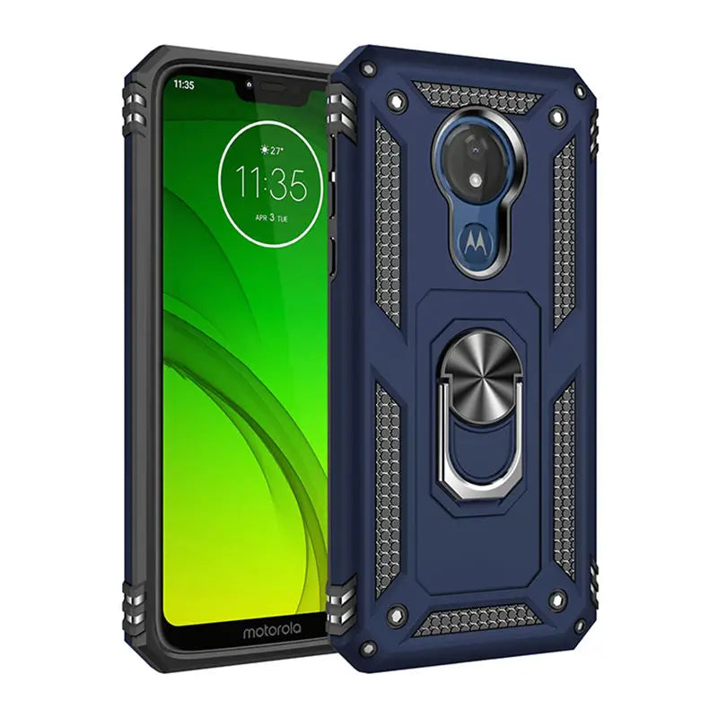 Coque Motorola Moto antichoc anneau support magnétique