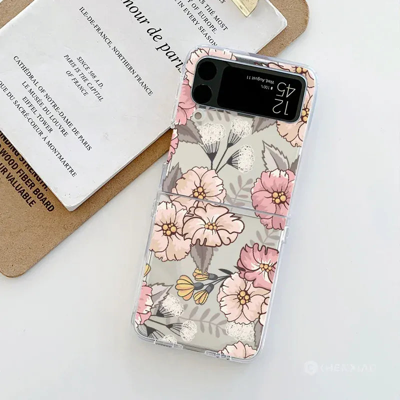 Coque Motorola Razr 40/50Ultra Fleurs coréennes