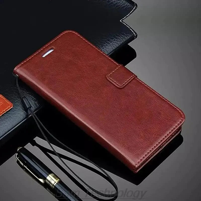 Coque portefeuille simili cuir OPPO A15