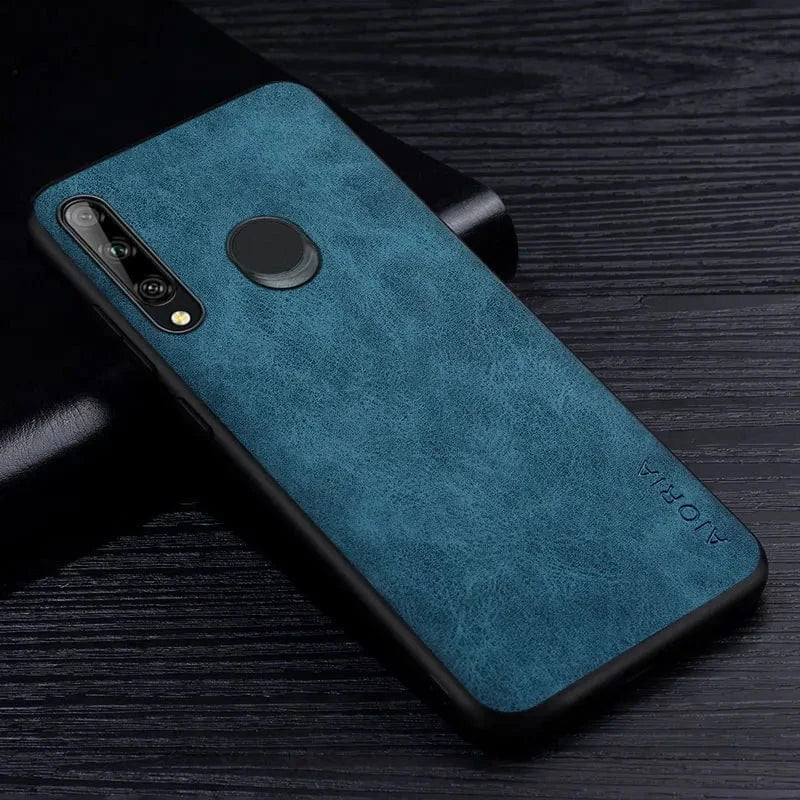 Coque simili cuir anti-rayures Huawei