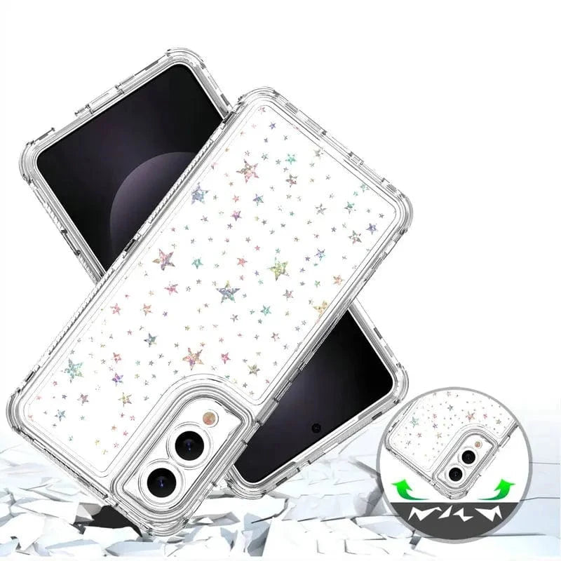 Coque transparente Honor etoile