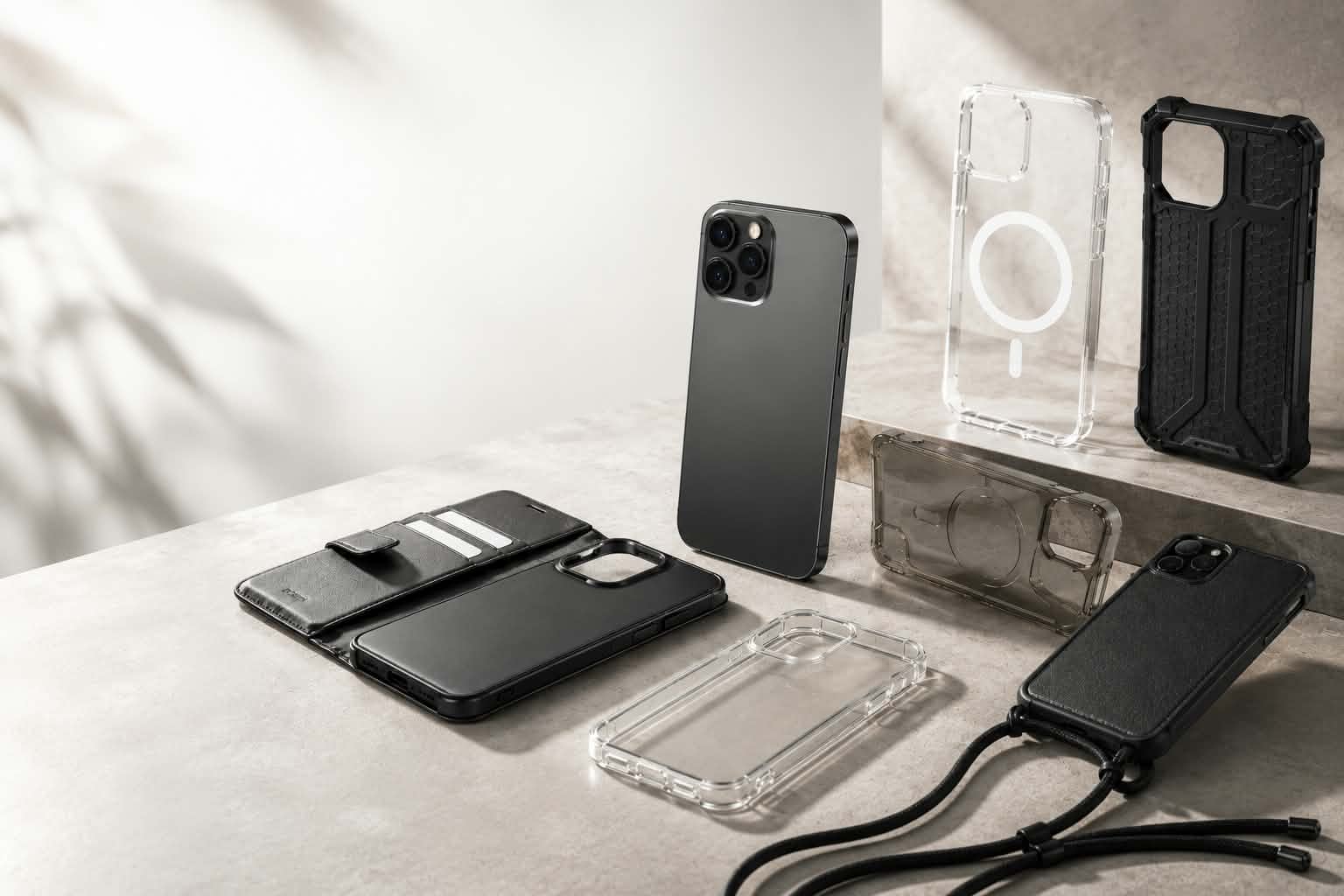 différents modèles de coques de protection pour smartphone