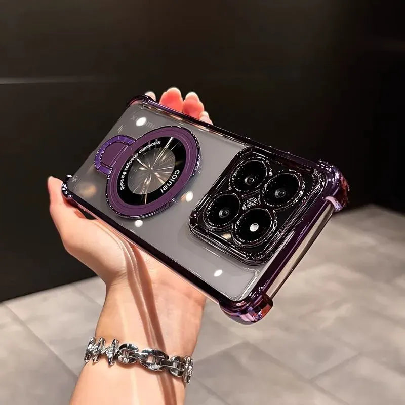 Coque antichoc avec anneau magnétique Motorola