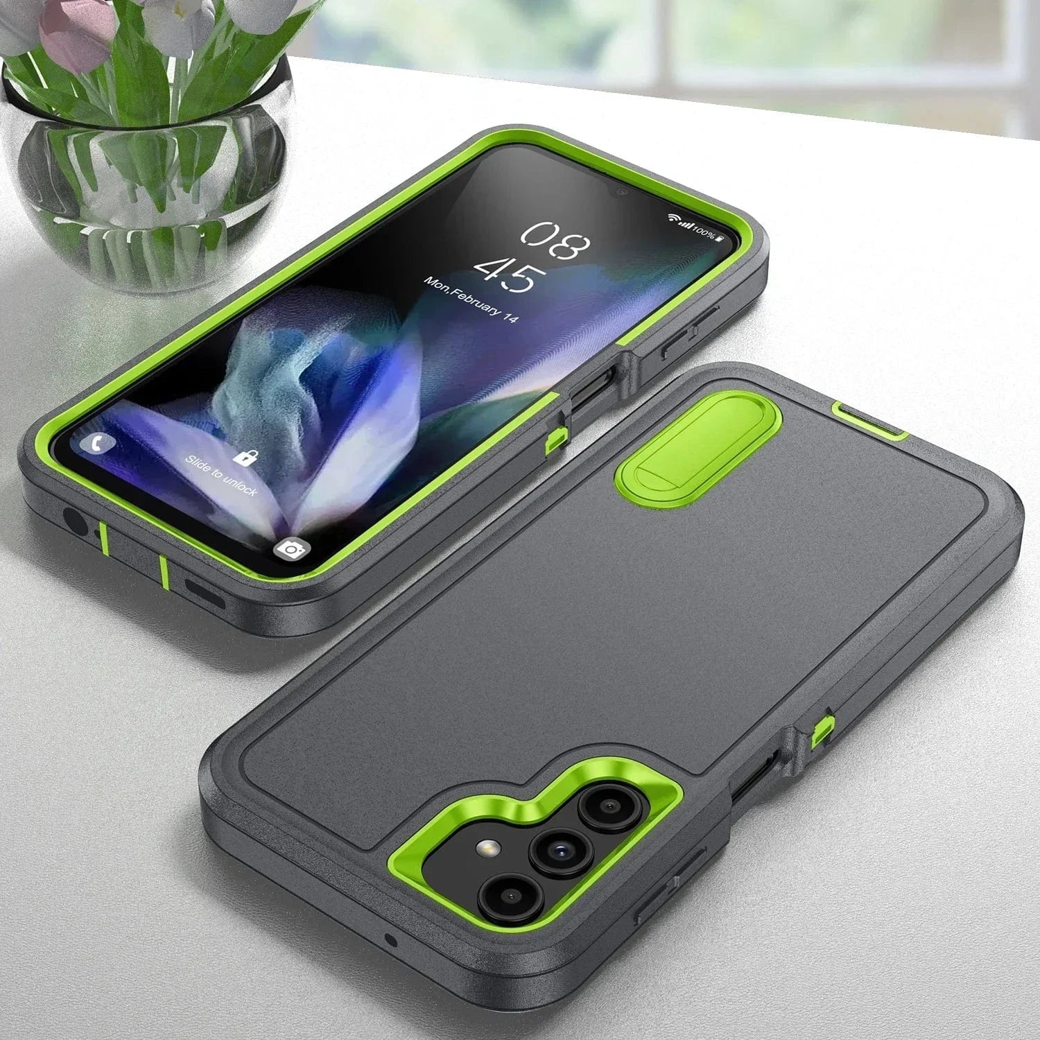 Coque antichoc bague intégrée Samsung Galaxy