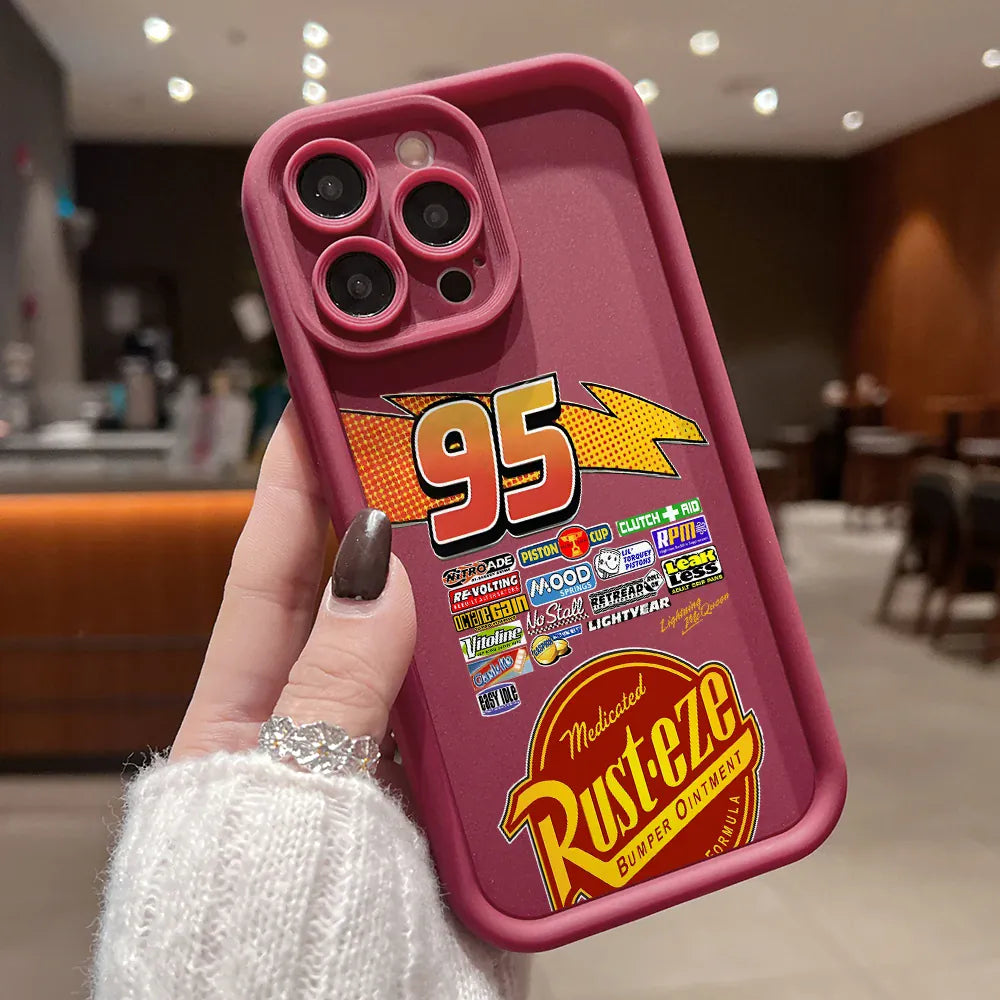 Coque Cars Flash McQueen pour Oppo