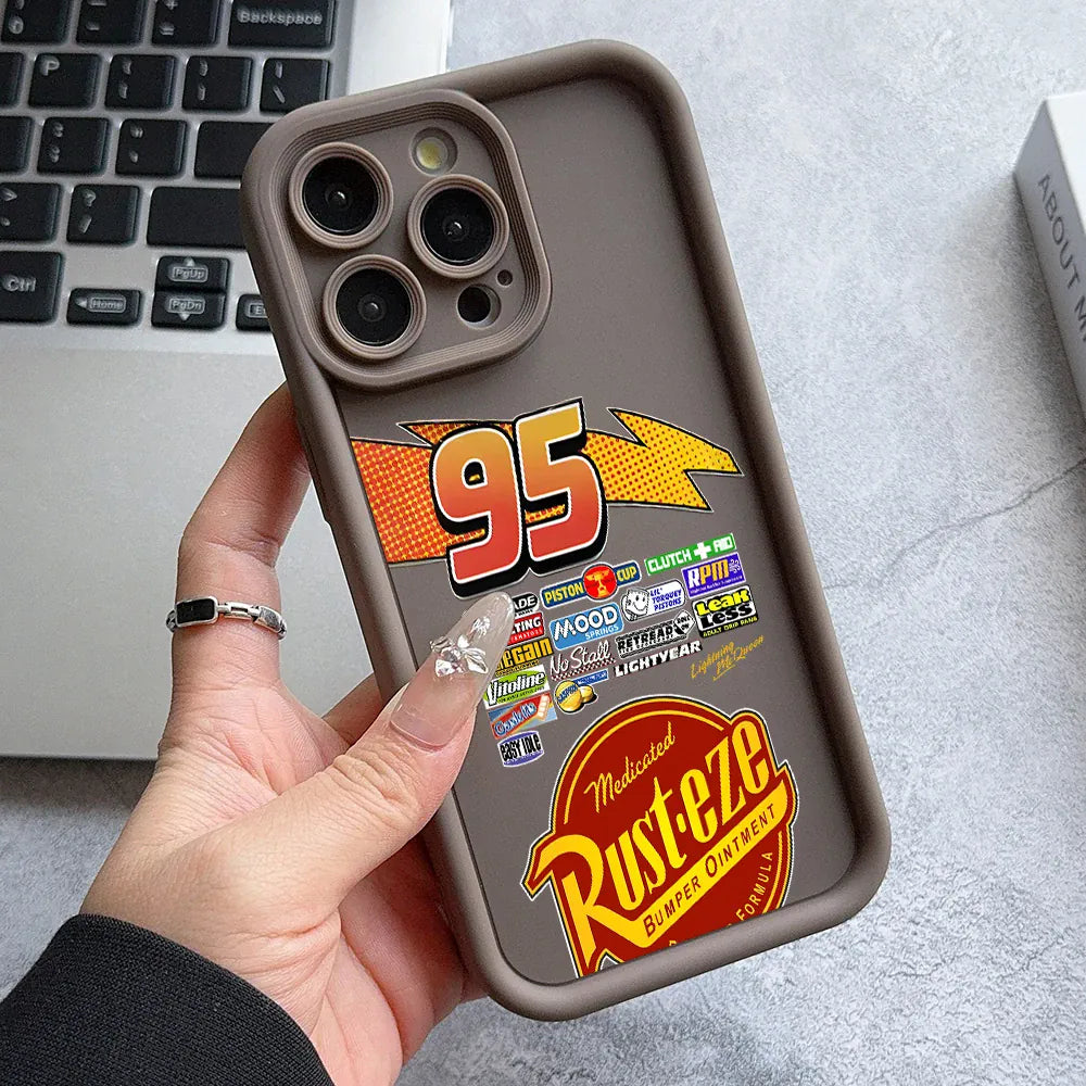 Coque Cars Flash McQueen pour Oppo