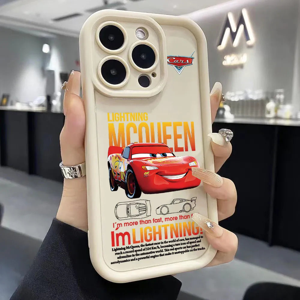 Coque Cars Flash McQueen pour Oppo