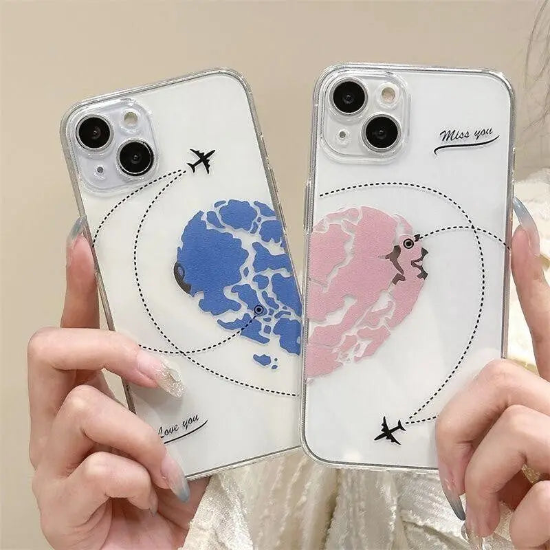 Coque cœur couple Samsung Galaxy