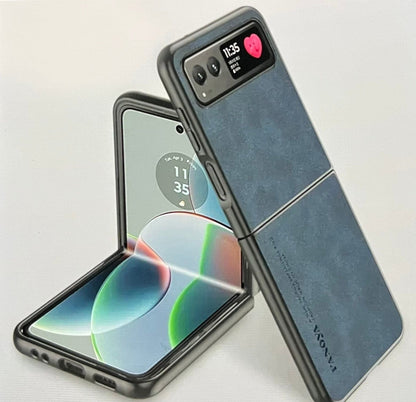 Coque cuir antichoc Motorola Razr 50 Ultra