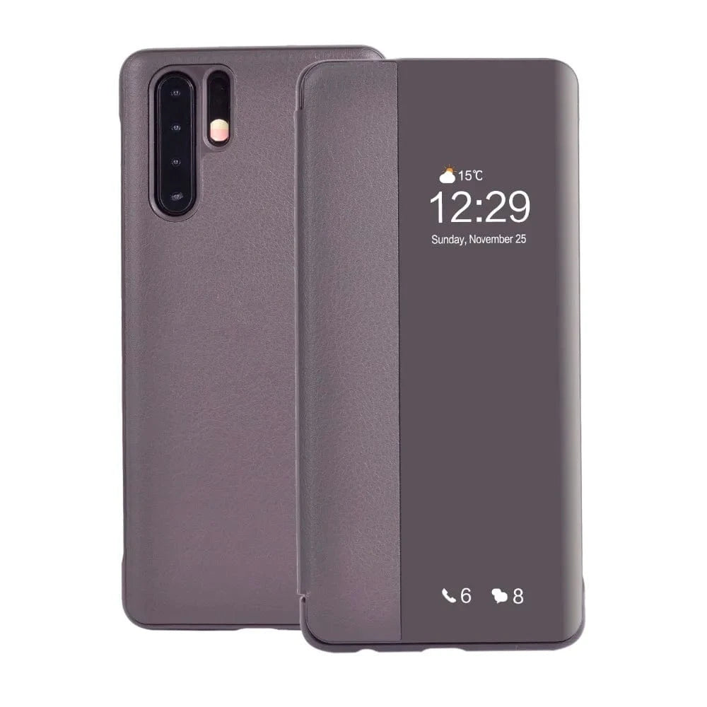 Coque folio cuir Huawei