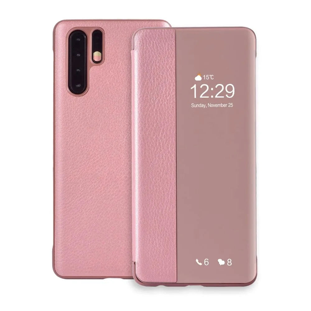 Coque folio cuir Huawei