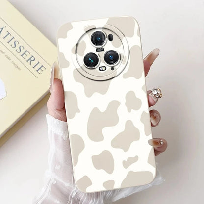 Coque Honor Magic4 Lite silicone fleurs papillons