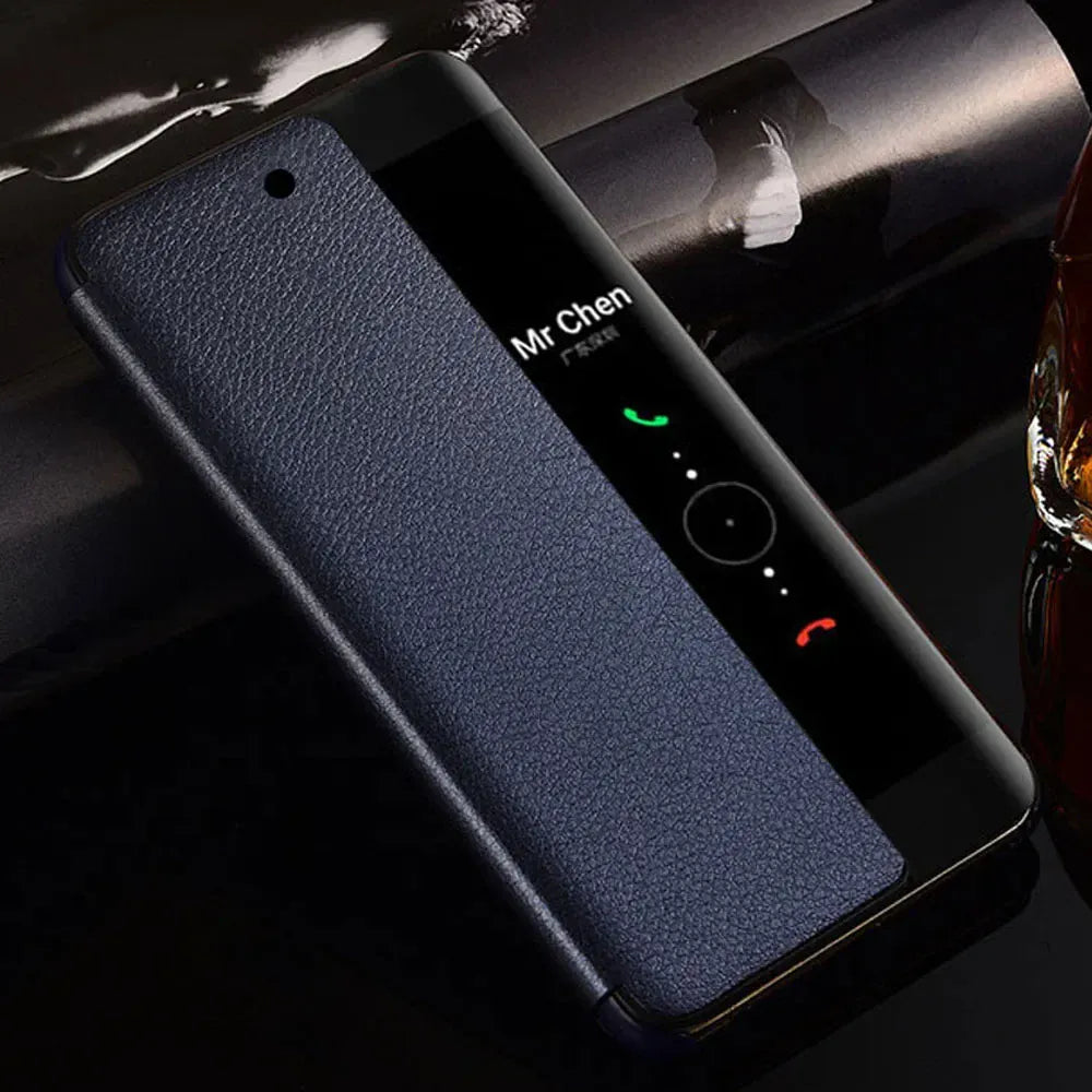 Coque Huawei à rabat avec fenêtre