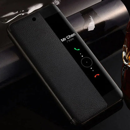 Coque Huawei à rabat avec fenêtre