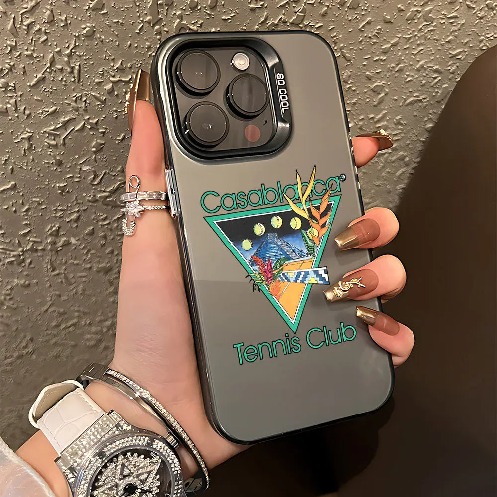 Coque iPhone antichoc mate Casablanca