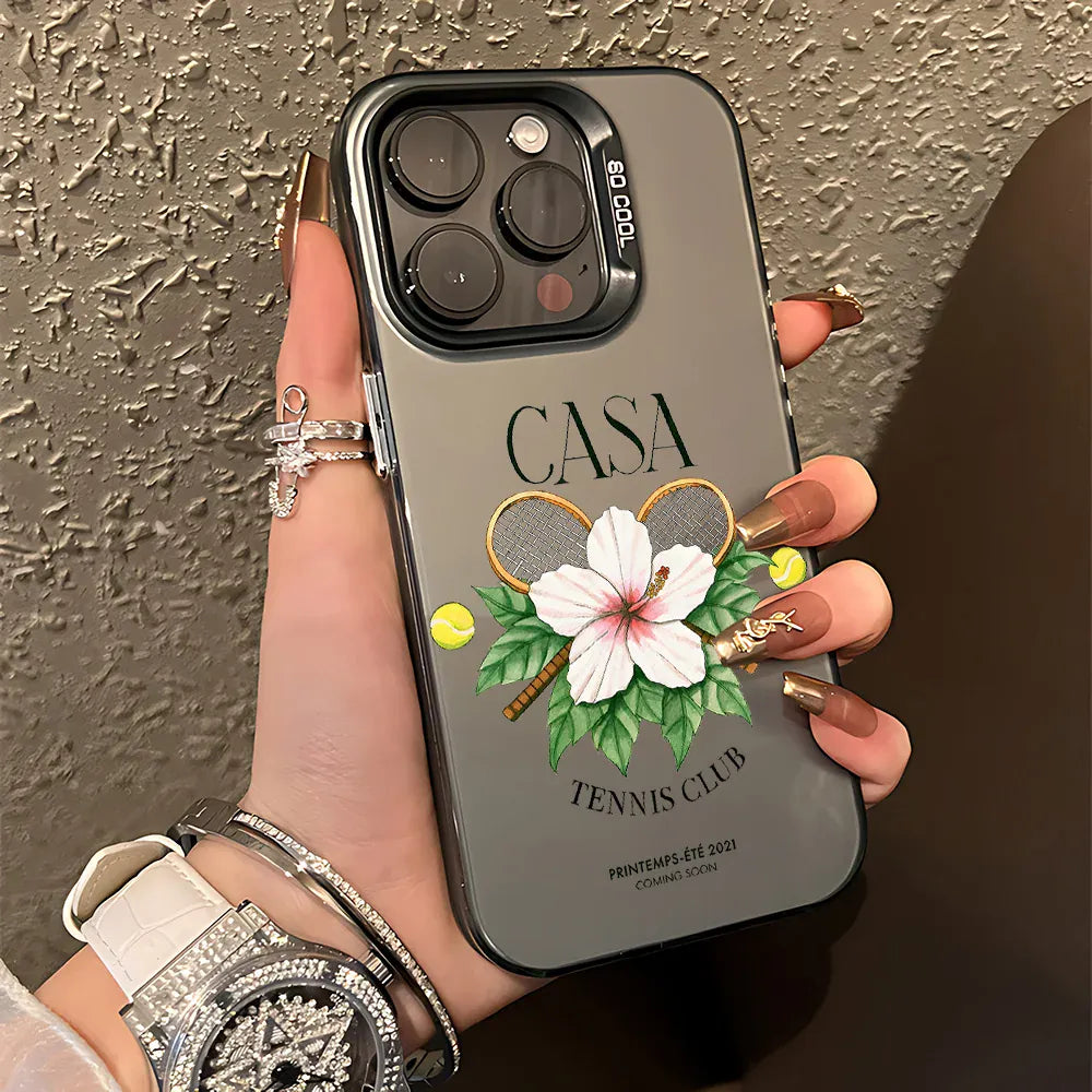 Coque iPhone antichoc mate Casablanca