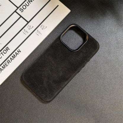Coque iPhone cuir MagSafe antichoc