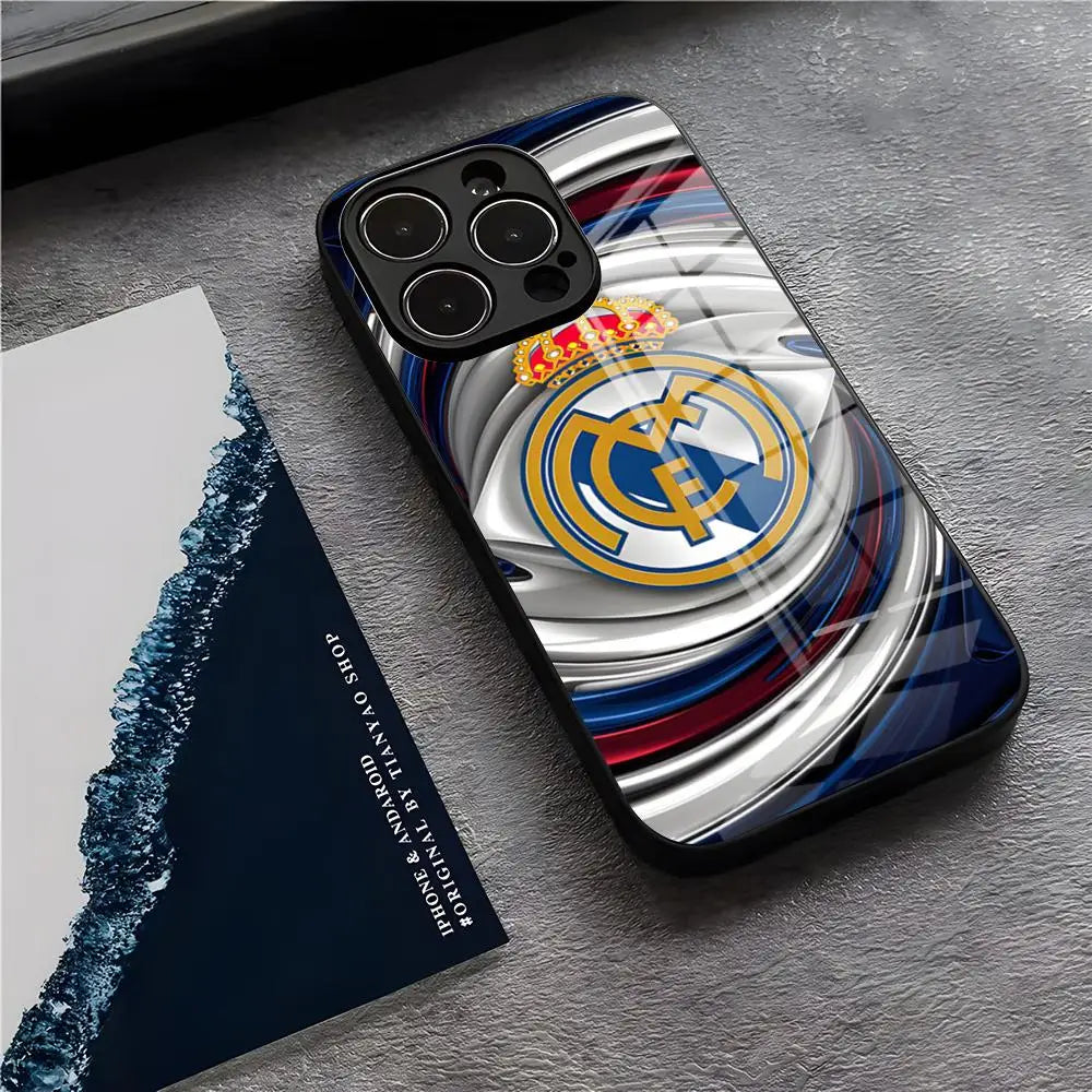 Coque iPhone dos en verre silicone