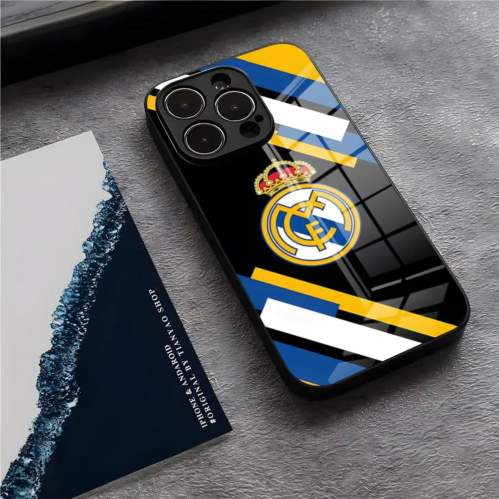 Coque iPhone dos en verre silicone