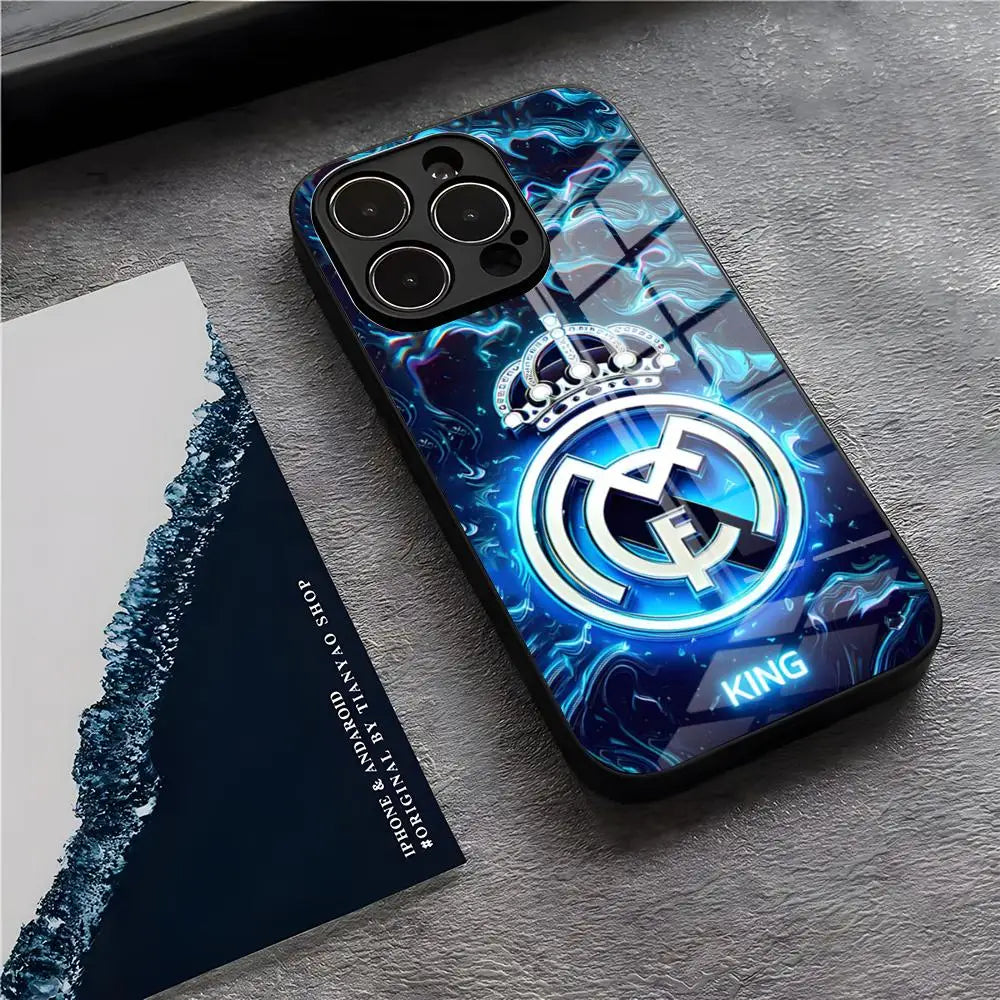 Coque iPhone dos en verre silicone