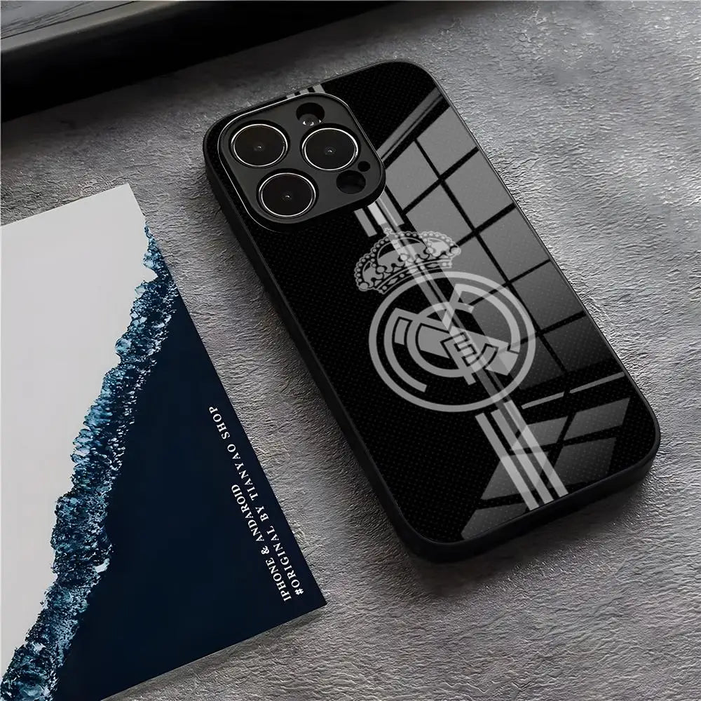 Coque iPhone dos en verre silicone
