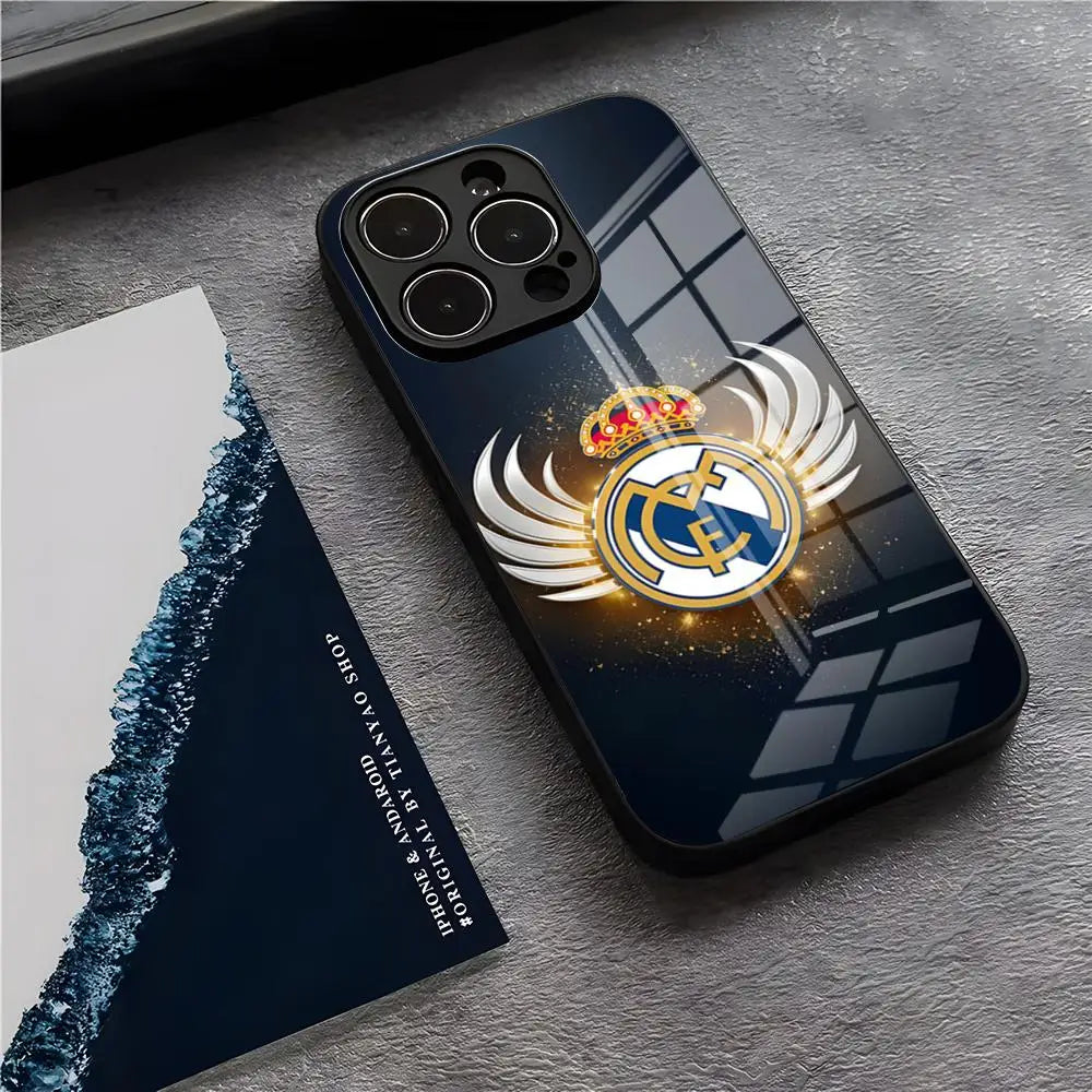 Coque iPhone dos en verre silicone