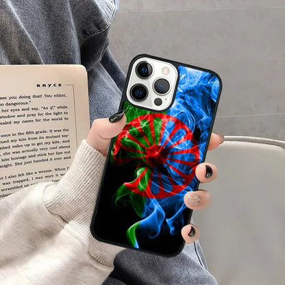 Coque iPhone drapeau des Roms