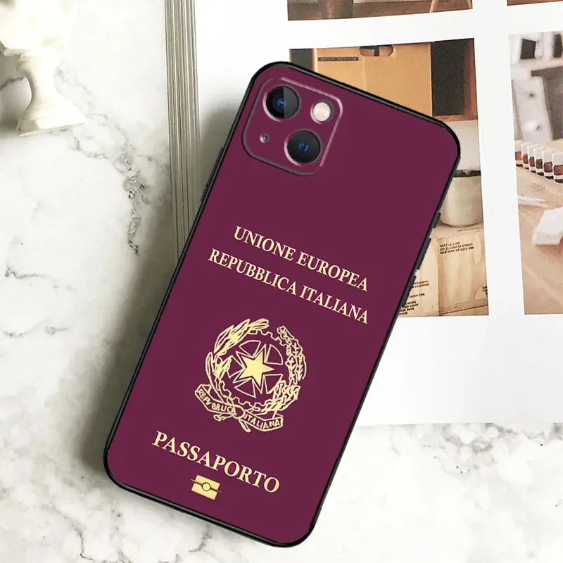 Coque iPhone drapeau italien