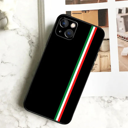 Coque iPhone drapeau italien