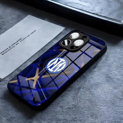 Coque iPhone Inter Milan verre trempé