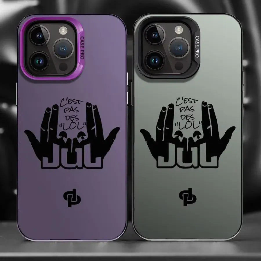 Coque iPhone JuL C'est pas des lol