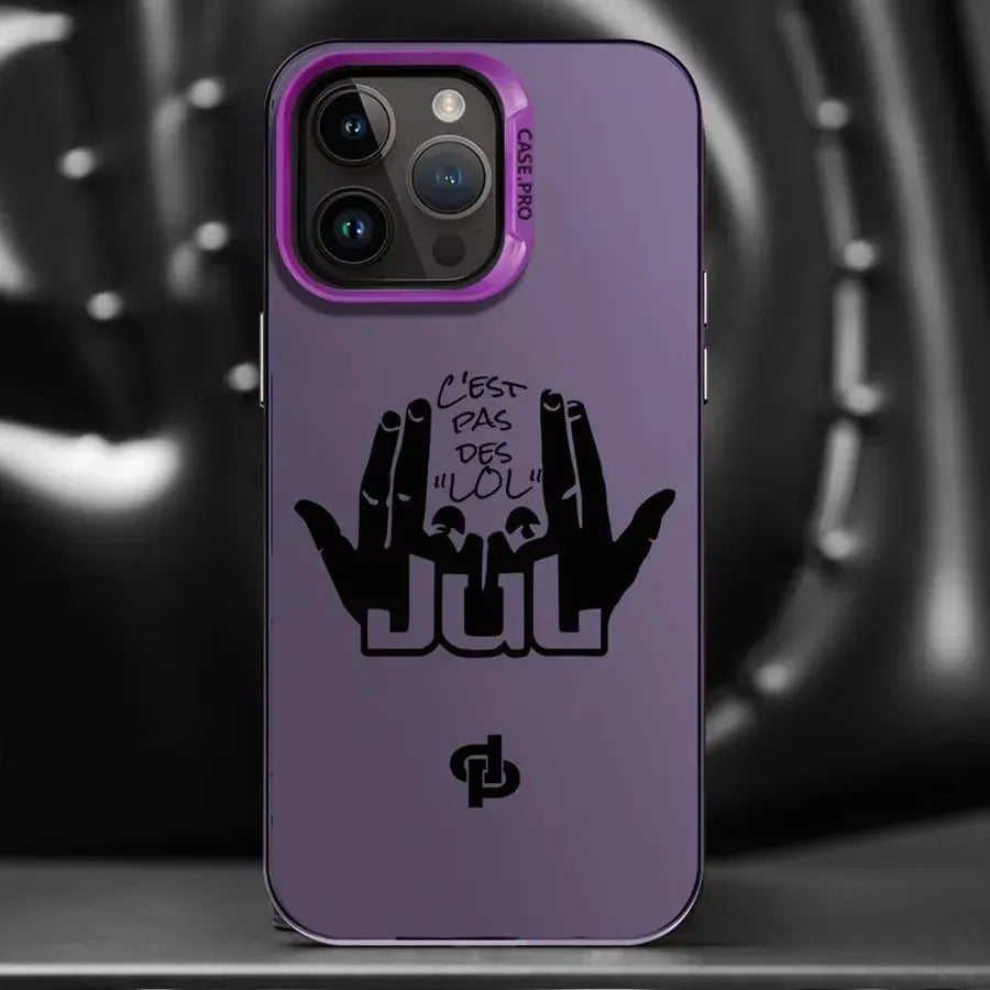 Coque iPhone JuL C'est pas des lol