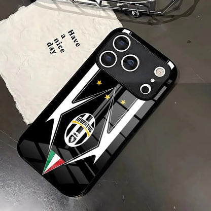 Coque iPhone Juventus verre trempé