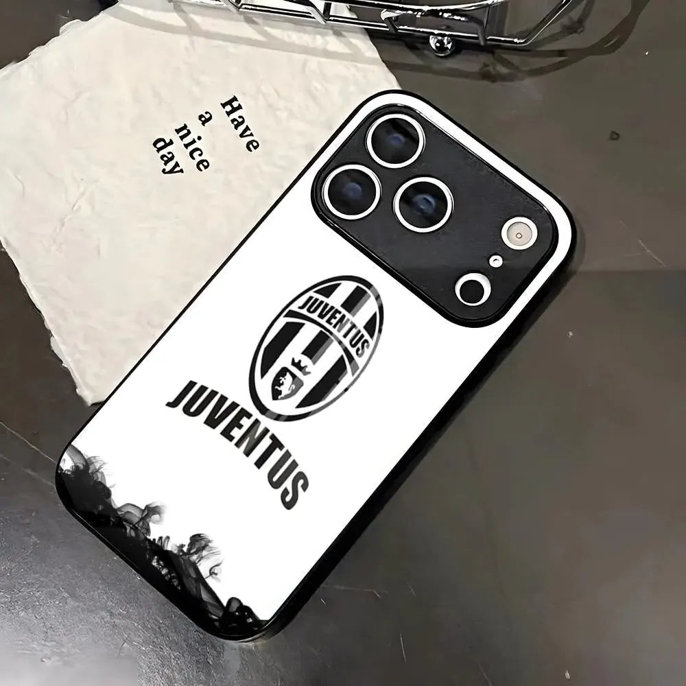 Coque iPhone Juventus verre trempé