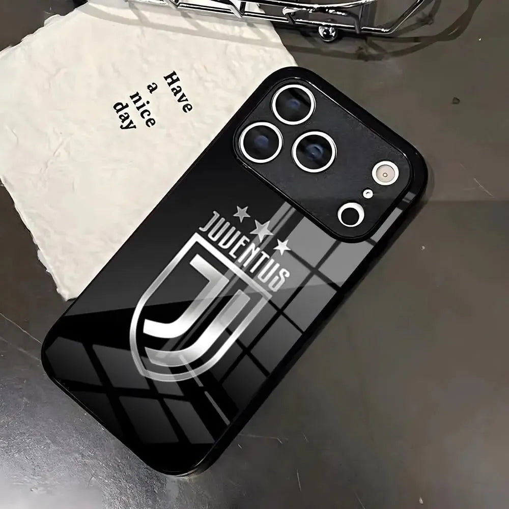 Coque iPhone Juventus verre trempé