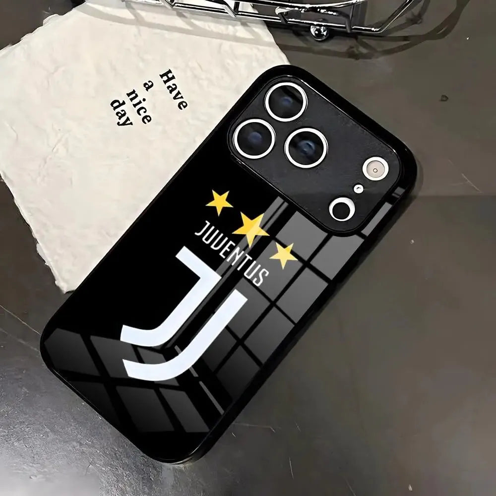 Coque iPhone Juventus verre trempé