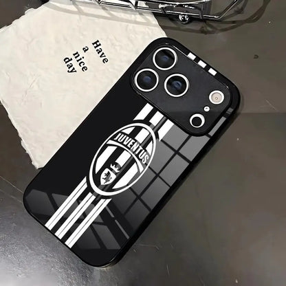 Coque iPhone Juventus verre trempé