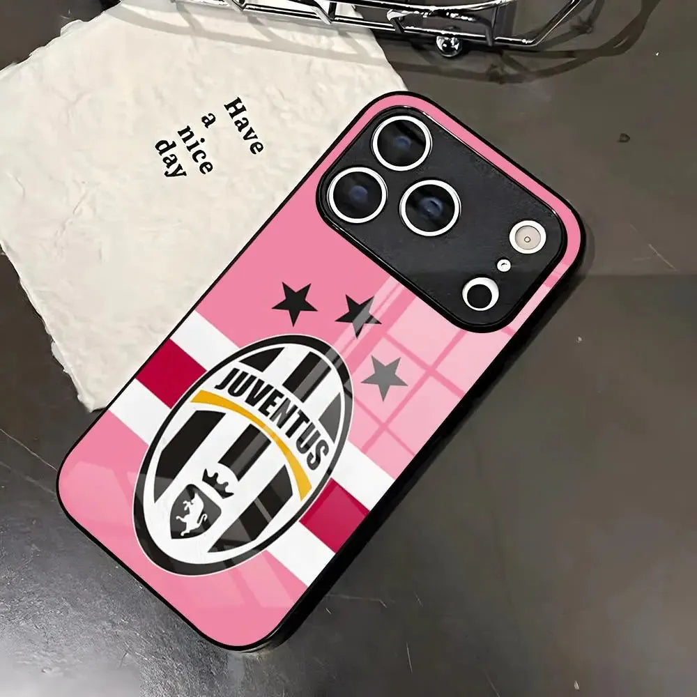Coque iPhone Juventus verre trempé