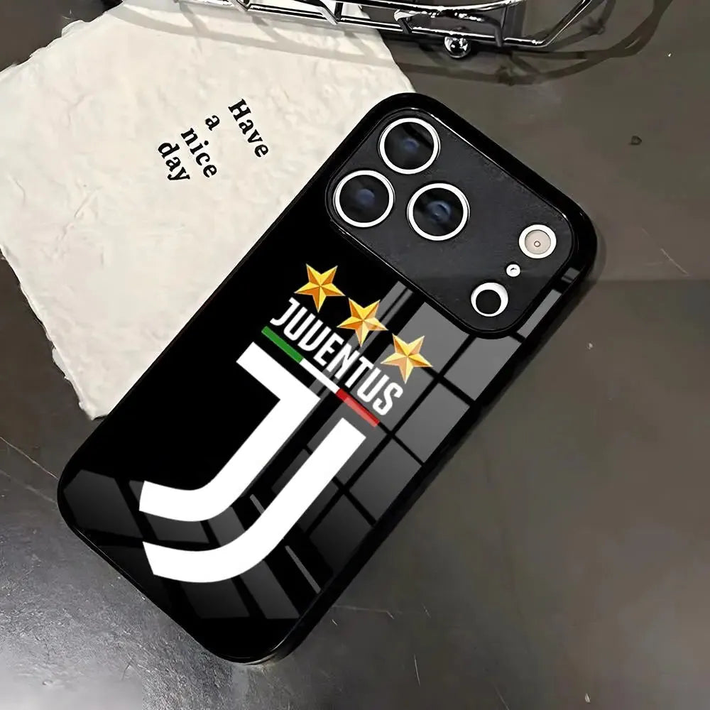 Coque iPhone Juventus verre trempé