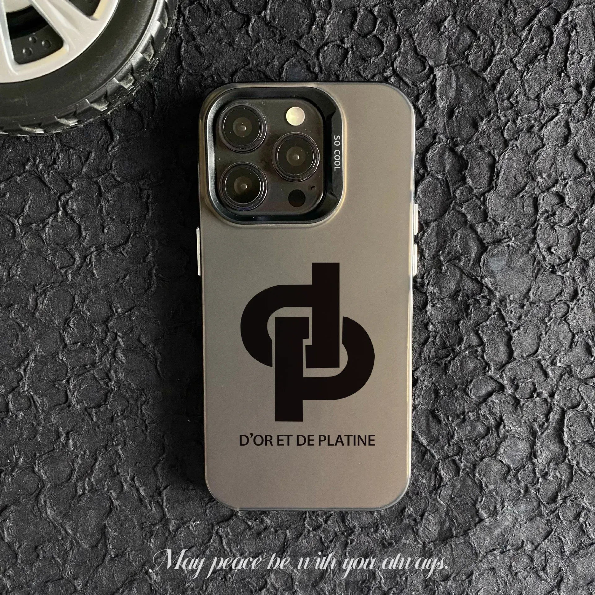 Coque iPhone logo de Jul antichoc