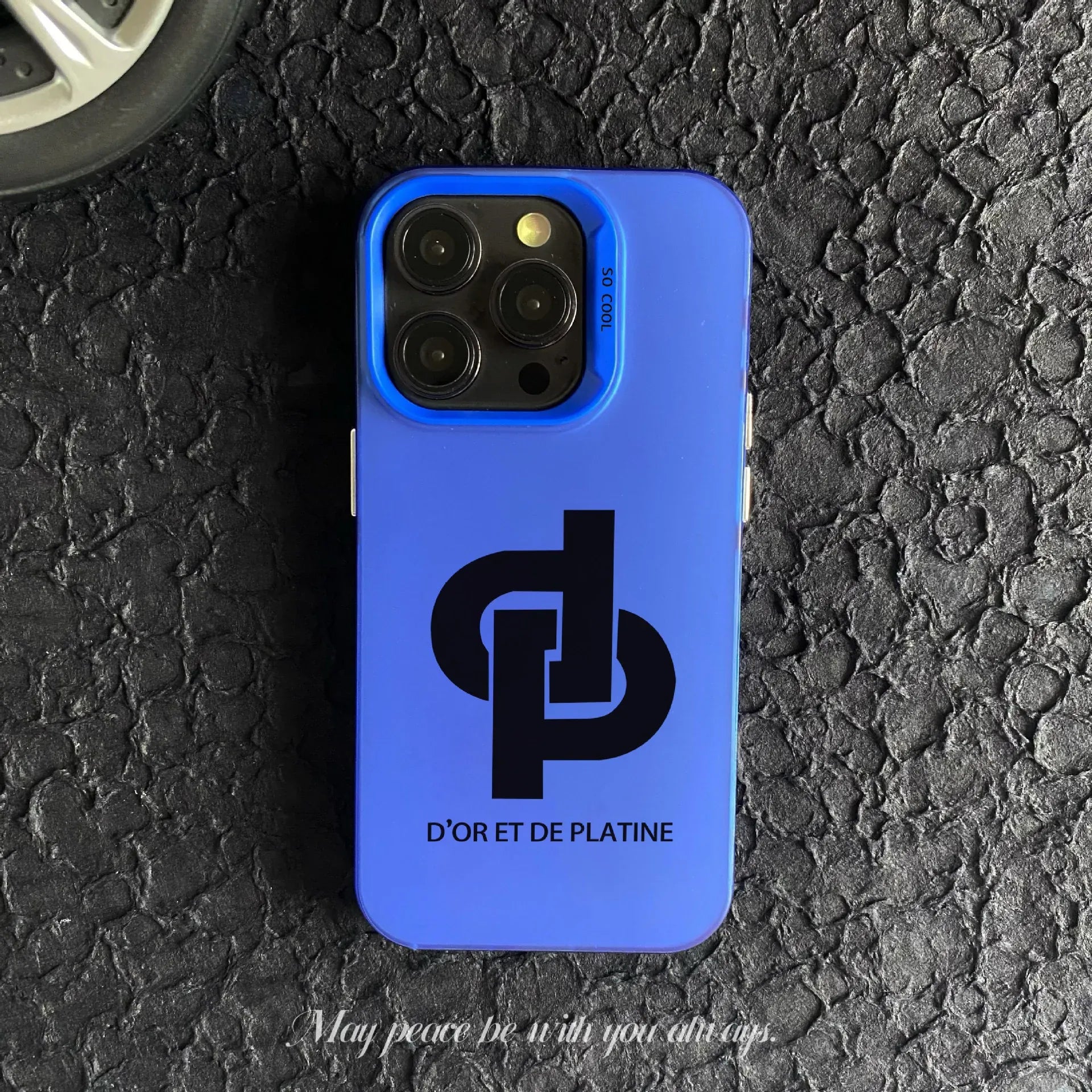 Coque iPhone logo de Jul antichoc