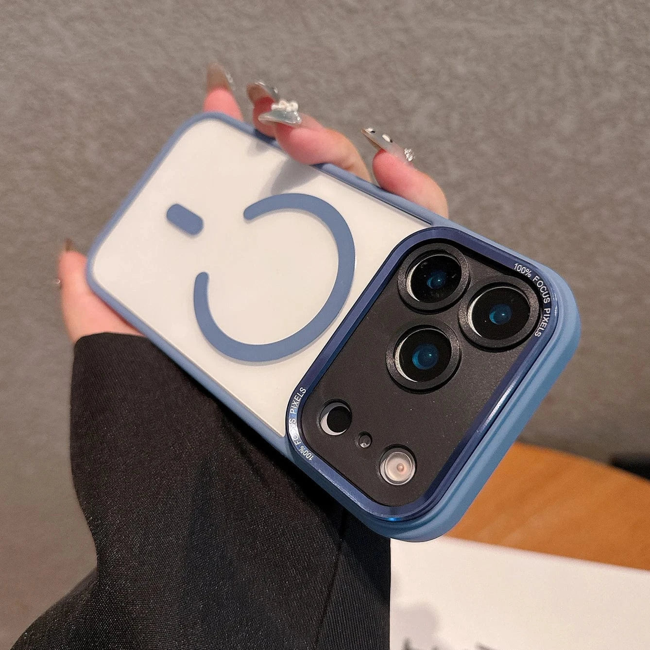 Coque iPhone MagSafe transparente